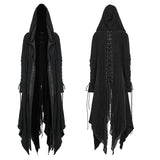 Goth decadent layered long coat