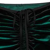 Goth gradient printed flared pants