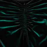 Goth gradient printed flared pants