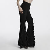 Gothic daily flared pants