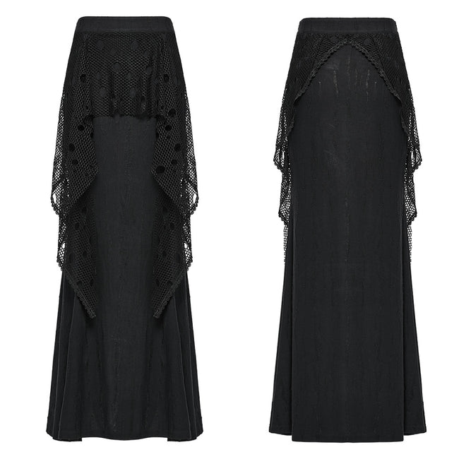 Punk Decadent Layered Fish Tail Skirt