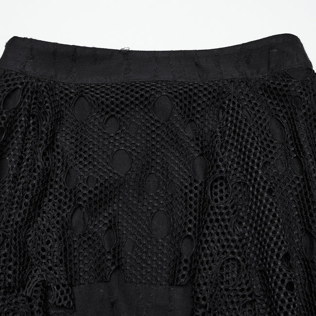 Punk Decadent Layered Fish Tail Skirt