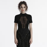 Gothic perspective coffin T-shirt