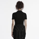 Gothic perspective coffin T-shirt