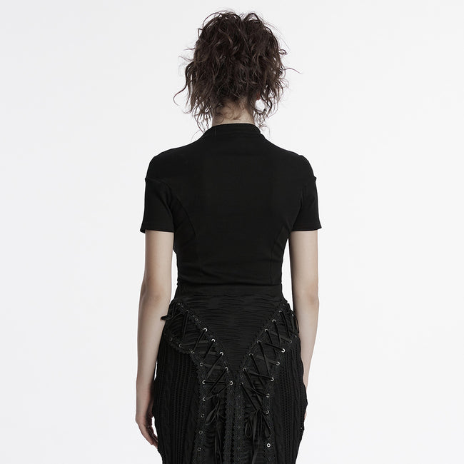 Gothic perspective coffin T-shirt