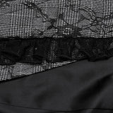 Goth Academy style lapel vest