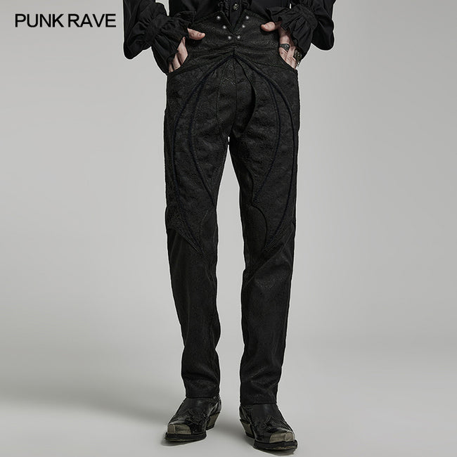 Goth bat wings pants