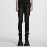 Punk 3D pleated leggings