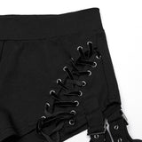 Punk detachable tassel pants