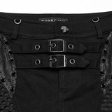 Punk two-piece skirt shorts