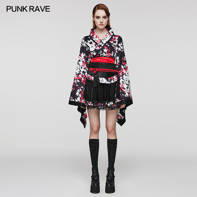 Lolita printed kimono