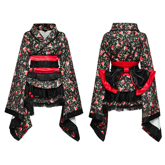 Lolita printed kimono