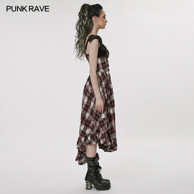 Goth Gorgeous Print Dress