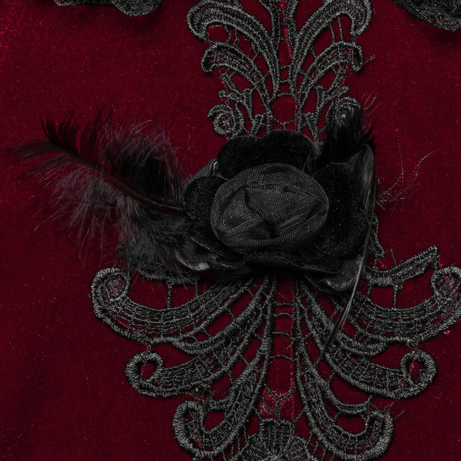 Goth Off Shoulder Gorgeous Dress