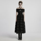 Steampunk lace dress