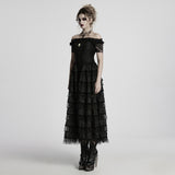 Steampunk lace dress