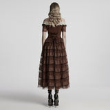 Steampunk lace dress