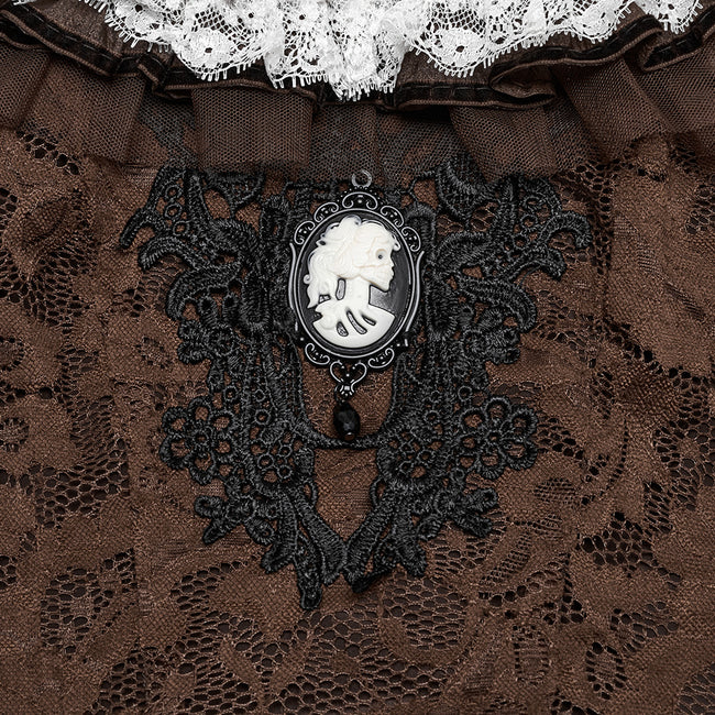 Steampunk lace dress