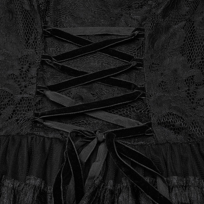 Steampunk lace dress