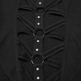 Punk hooded visual dress