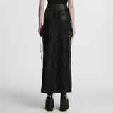 Gothic visual lace skirt