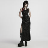 Gothic visual lace skirt