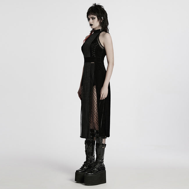 Gothic sexy long dress