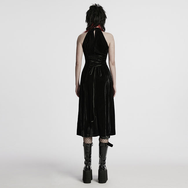 Gothic sexy long dress