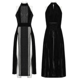 Gothic sexy long dress