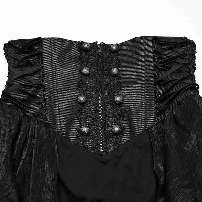 Gothic Romantic Chiffon Skirt