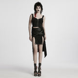 Punk detachable skirt