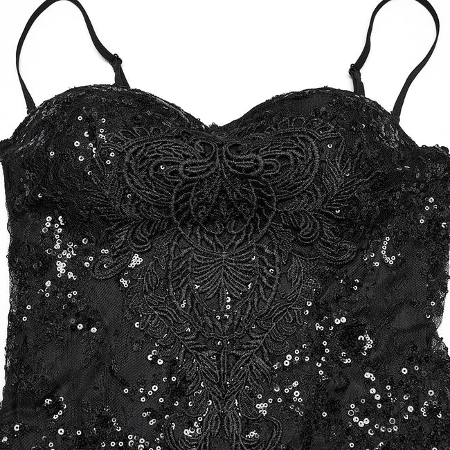 Gothic glamorous dress