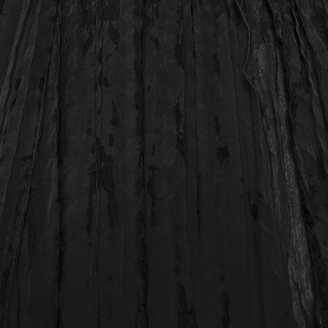 Gothic sexy goddess chiffon long skirt