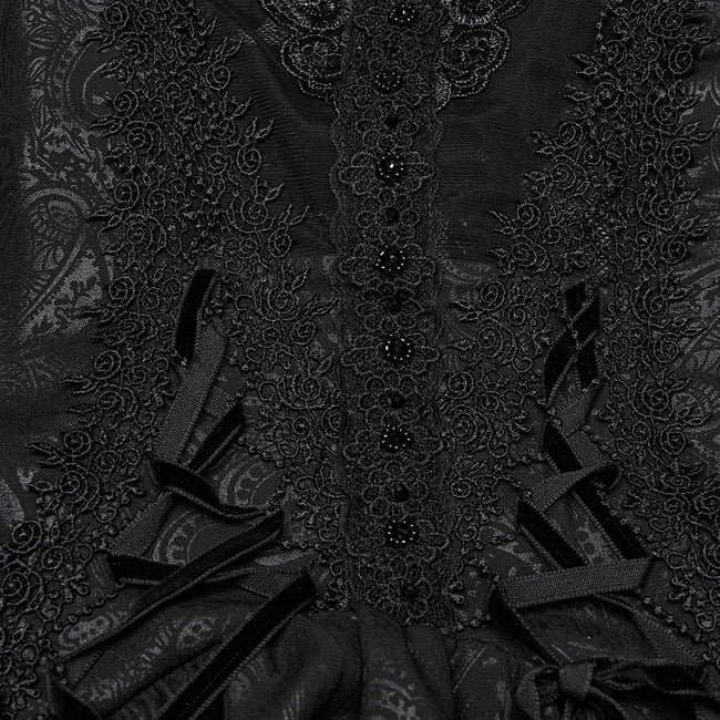 Gothic Elf Off Shoulder Dress