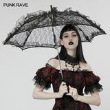 Gothic light lace umbrella