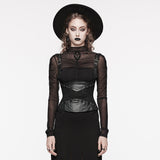 Goth Lace Vest Corset