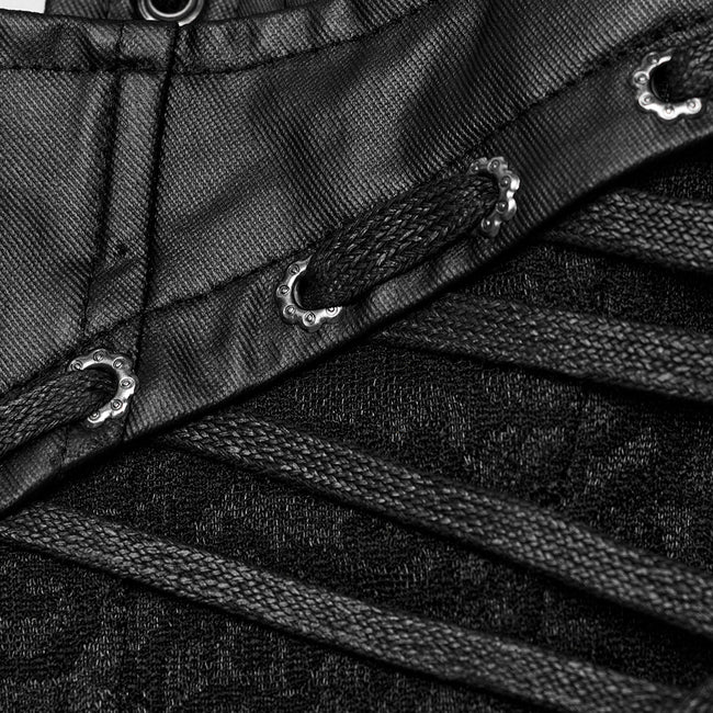 Goth Lace Vest Corset