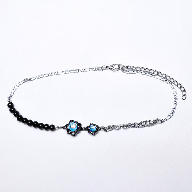Goth's Secret Eye Gem Necklace