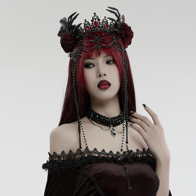 Gothic Dark Coronation Crown