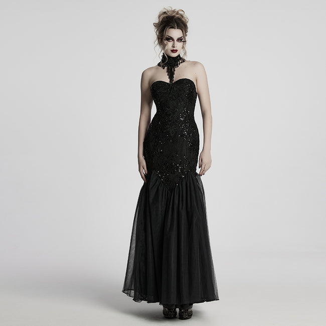 Gothic Gorgeous Long tassel Necklace