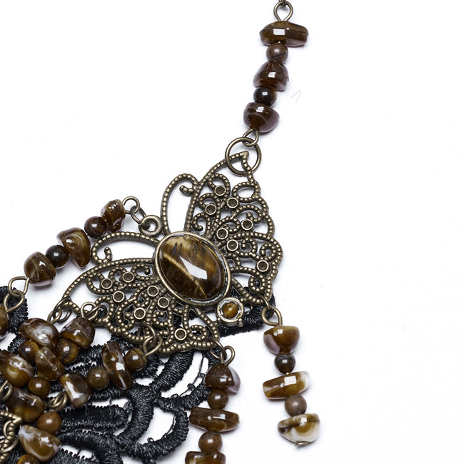 Steampunk Butterfly Necklace