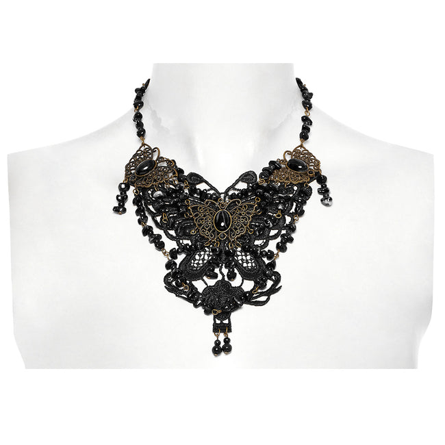 Steampunk Butterfly Necklace