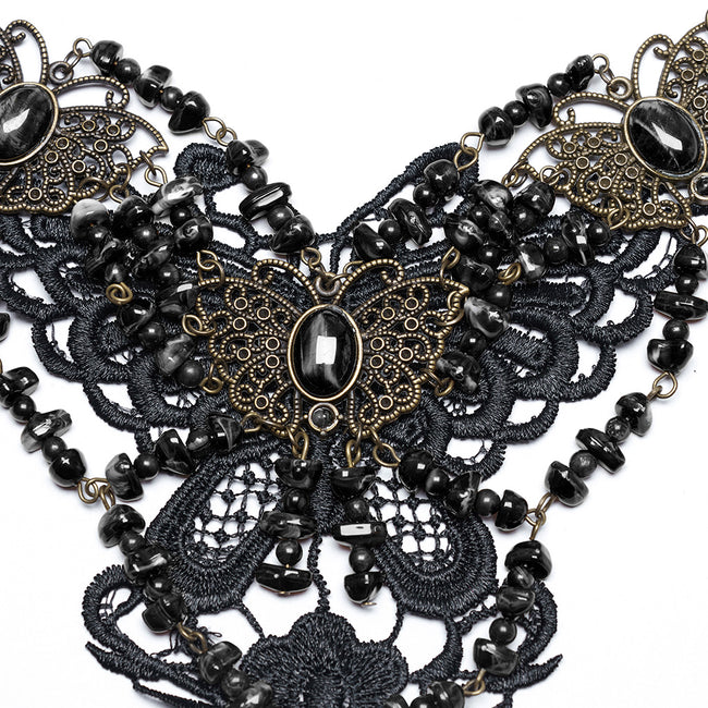 Steampunk Butterfly Necklace
