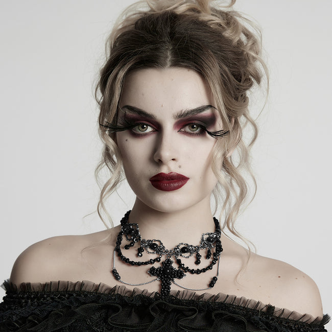 Steampunk Cross Necklace