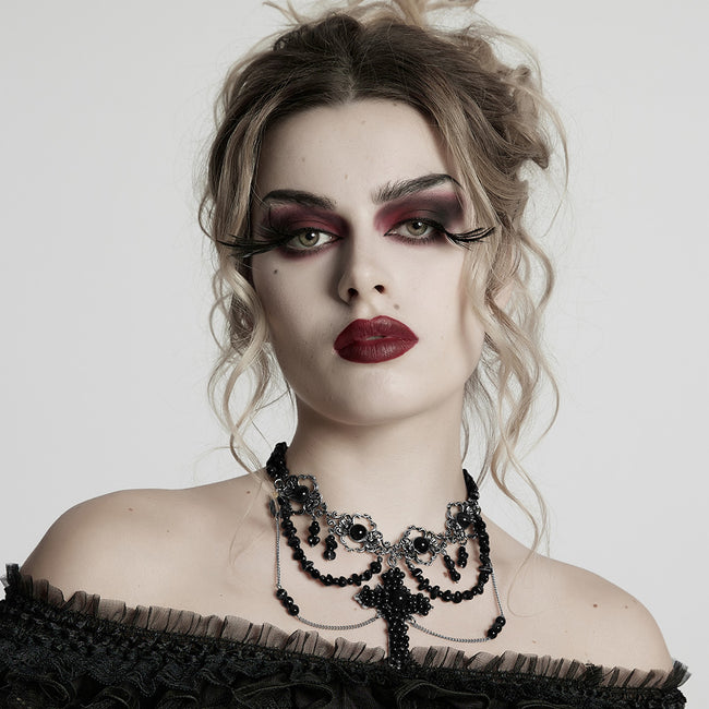 Steampunk Cross Necklace