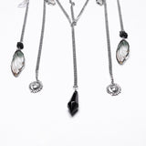 Gothic Gorgeous Black Crystal Headband