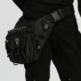 Punk Techwear Waist-Leg Bag
