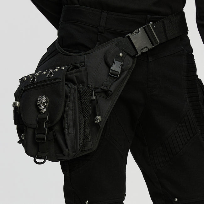 Punk Techwear Waist-Leg Bag
