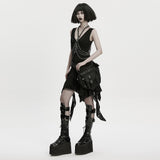 Punk Techwear Waist-Leg Bag