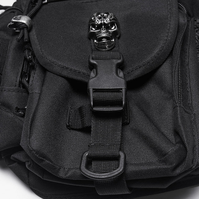 Punk Techwear Waist-Leg Bag